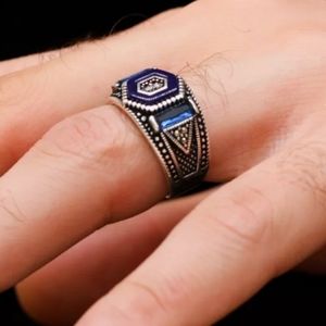 925 Sterling Silver men's ring